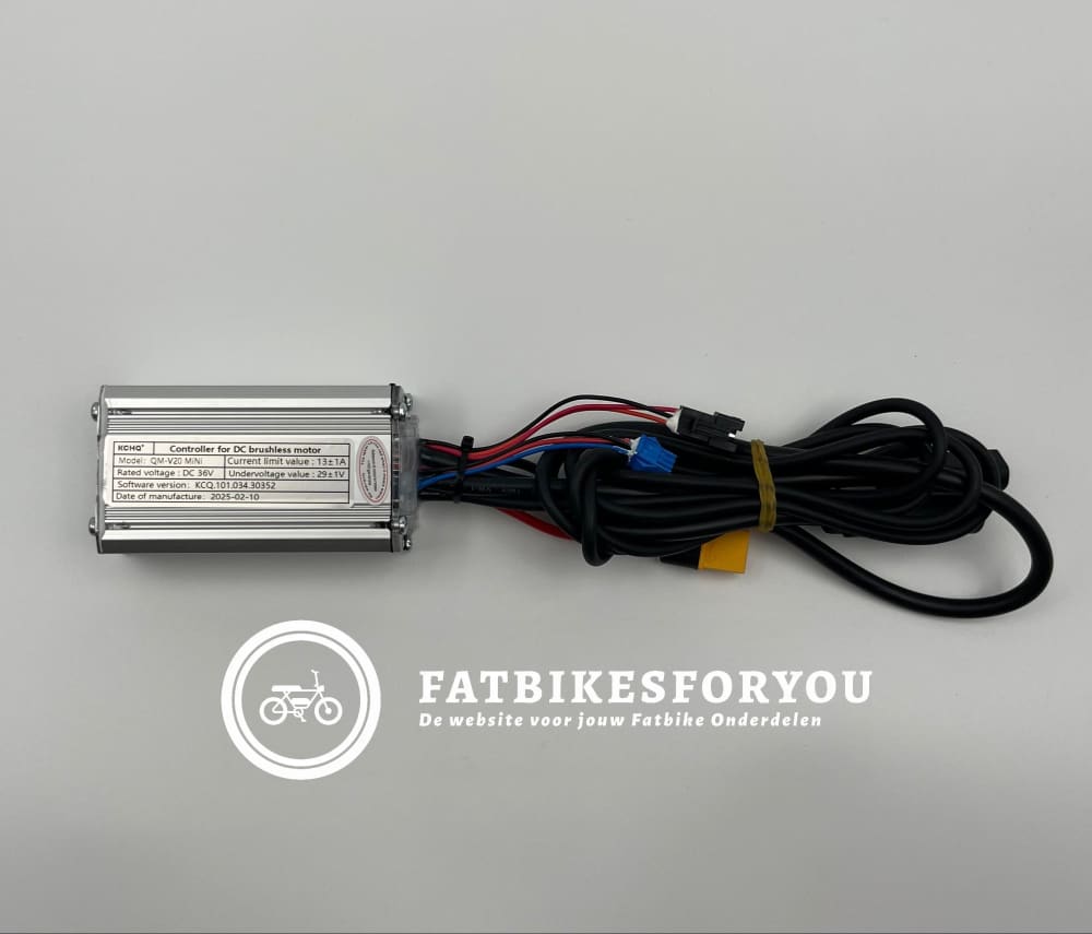 Controller - Fatbike - QM Wheels V20 Mini (Zwarte Stekker) (13A) FatbikeForYou
