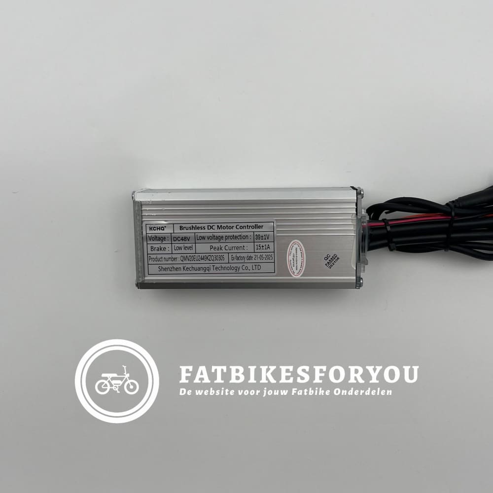 Controller - Fatbike - QM Wheels V20/S20 (Zwarte Stekker) (15A)
