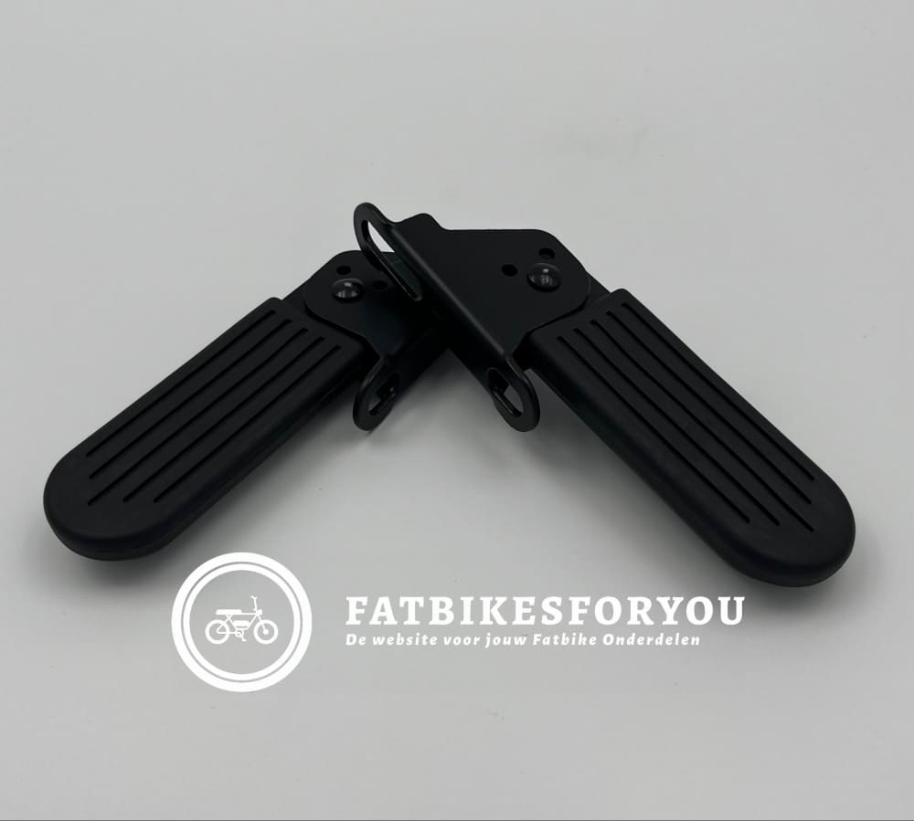 Fatbike Voetsteunen - Inklapbaar Achter FatbikeForYou