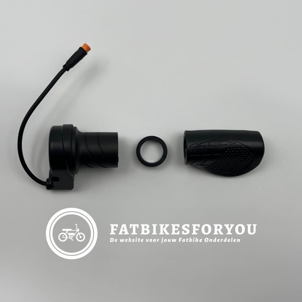 Gashendel Draai + Handvat en Afstandring - Fatbike - Ouxi / QM Wheels FatbikeForYou