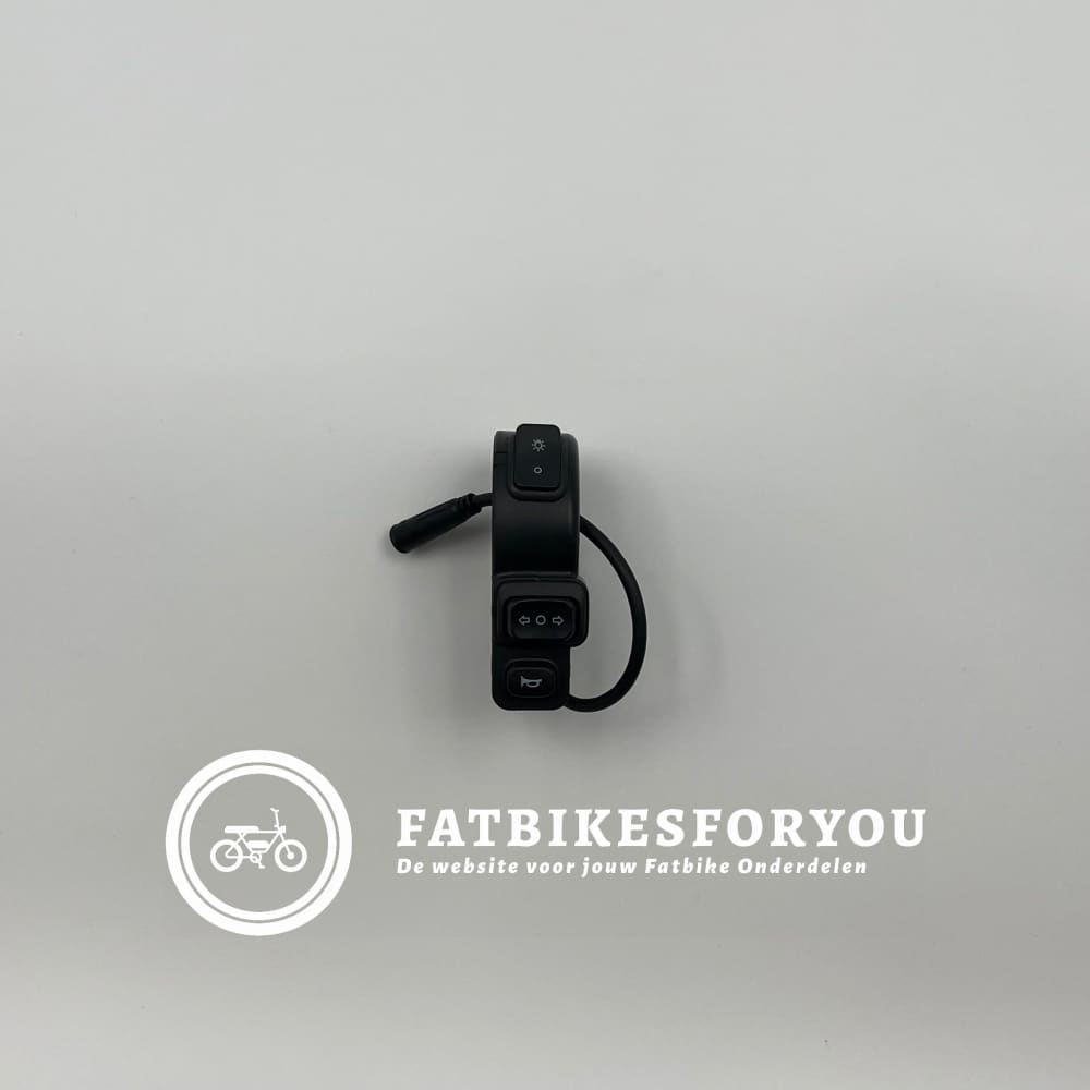 Lichtschakelaar - Fatbike - QM Wheels FatbikeForYou