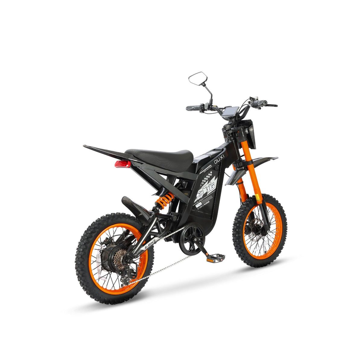 OUXI GT16 Oranje/Zwart | Elektrische Skinnybike 16 inch