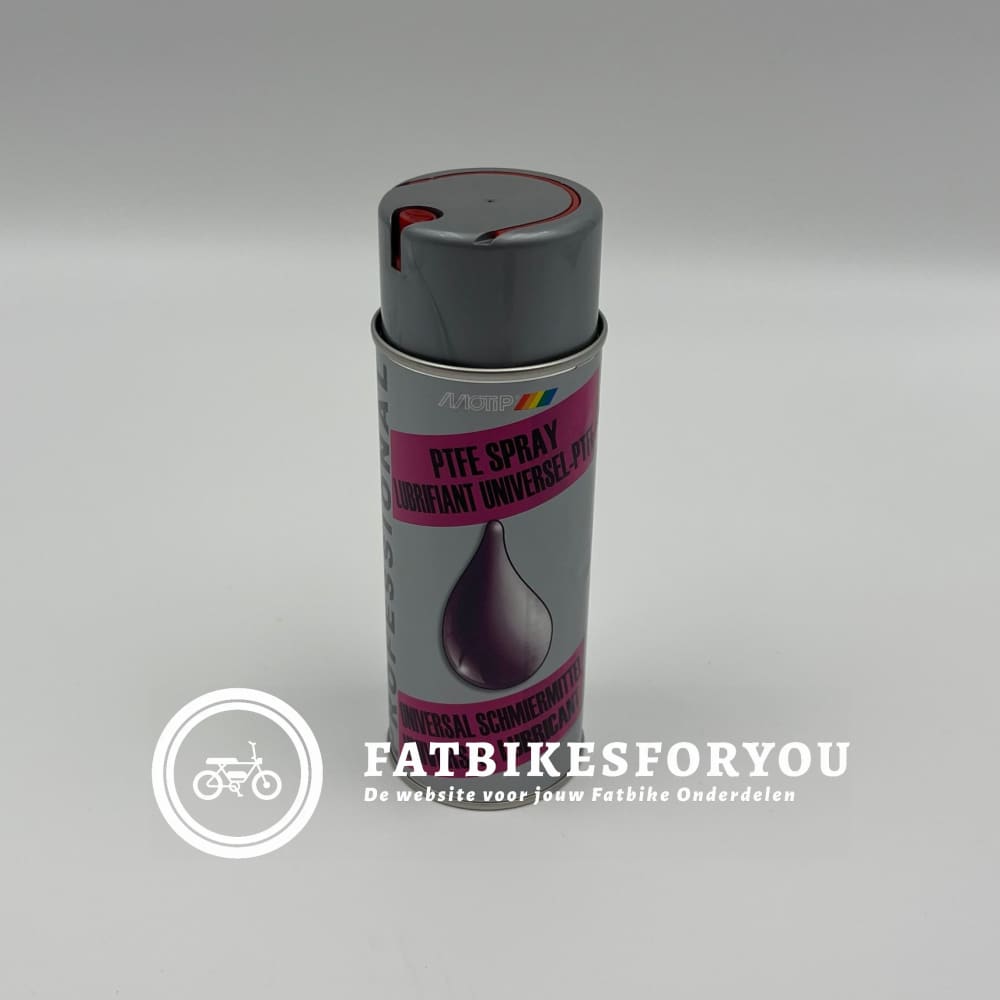 PTFE Spray Smeermiddel 400ML - Motip FatbikeForYou