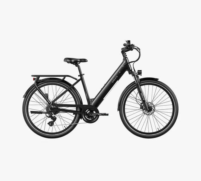 QREATE City Air – Zwart | E-bike