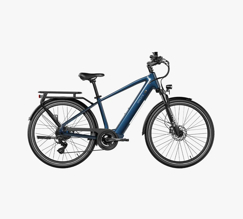 QREATE City Pro-A – Donkerblauw – Zijaanzicht