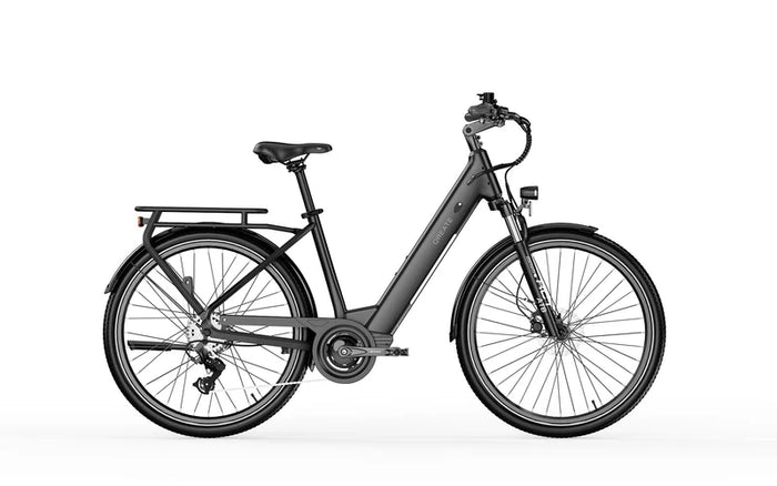 QREATE City Pro – Zwart | E-bike