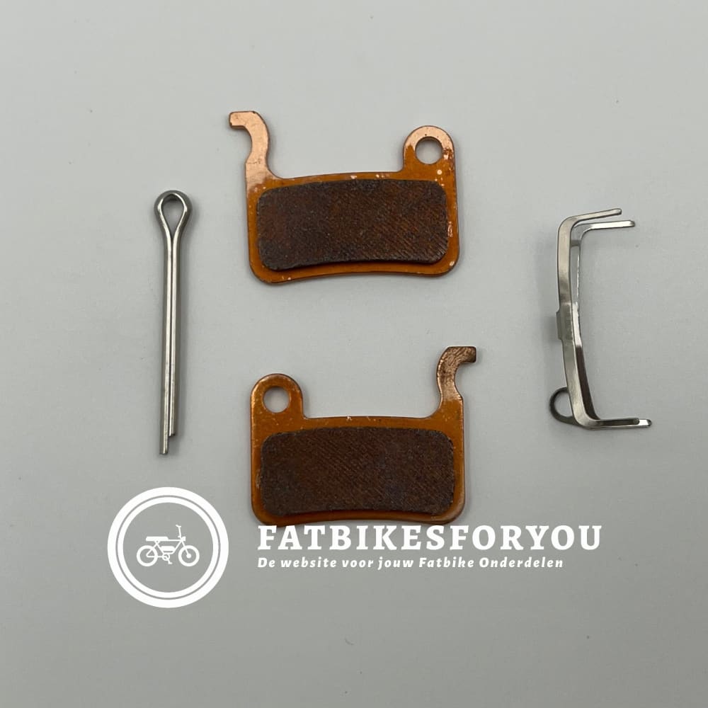 Remblokken Sinterd Longlife - Fatbike - Ouxi (Hydraulisch) (Langere Levensduur) FatbikesForYou