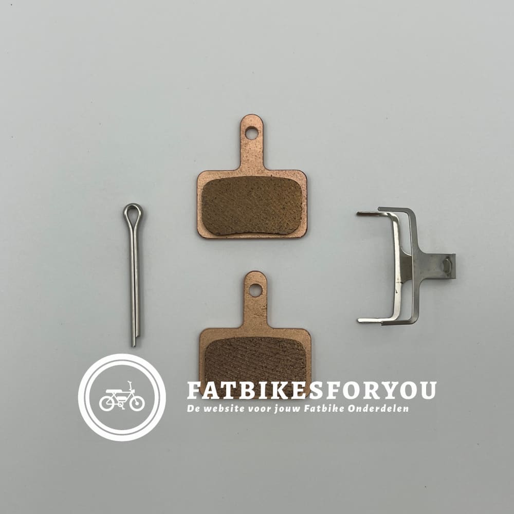 Remblokken Sinterd Longlife - Fatbike - QM Wheels (Mechanisch/Hydraulisch) (Langere Levensduur) FatbikeForYou