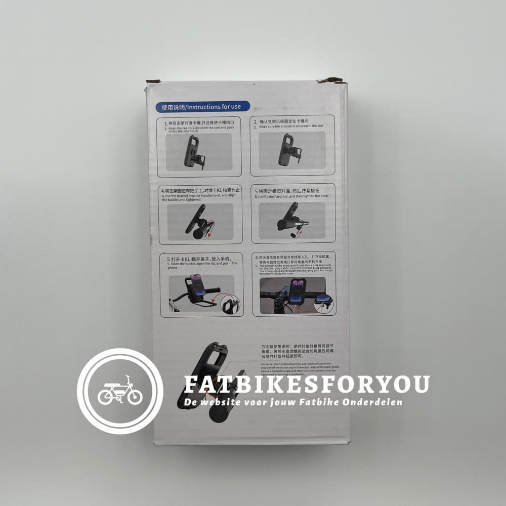 Telefoonhouder - Alle Modellen FatbikeForYou